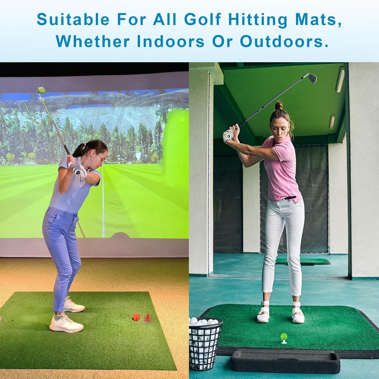 PATIKIL Rubber Golf Tees, Tall Practice Training Driving Range Tee Stable Ball Holder