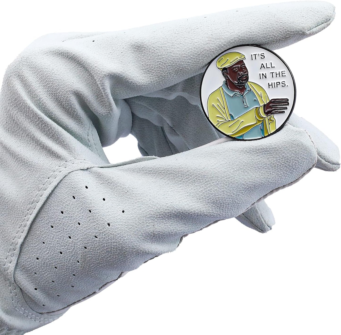 Golf Ball Marker with Magnetic Hat Clip - Funny Golf Gift