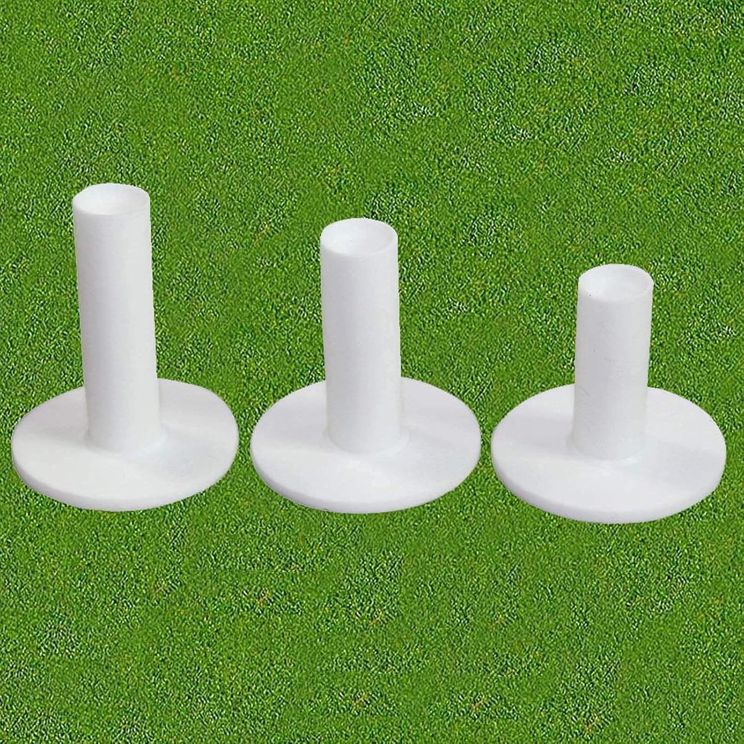 Golf Rubber Tees Driving Range Different Size, Professional Durable Tee Set for Indoor Outdoor Practice Mat…
