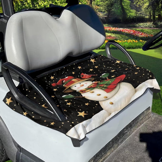 Golf Cart Accessories Anti-hot Golf Cart 50 X 30.9 Inches Seat Cushion Golf Seat Cushion Cover Towel Blanket Fits for Golf Club Cars