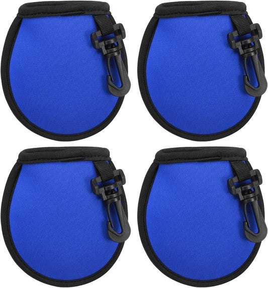 PATIKIL Golf Ball Washer Pouch, Portable Golf Balls Cleaner Pocket Bag with Hanging Clip for Men Golf