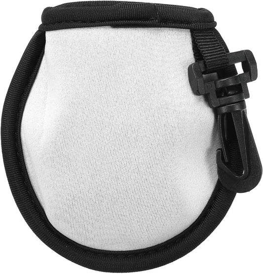 PATIKIL Golf Ball Washer Pouch, Portable Golf Balls Cleaner Pocket Bag with Hanging Clip for Women Golf Exercise