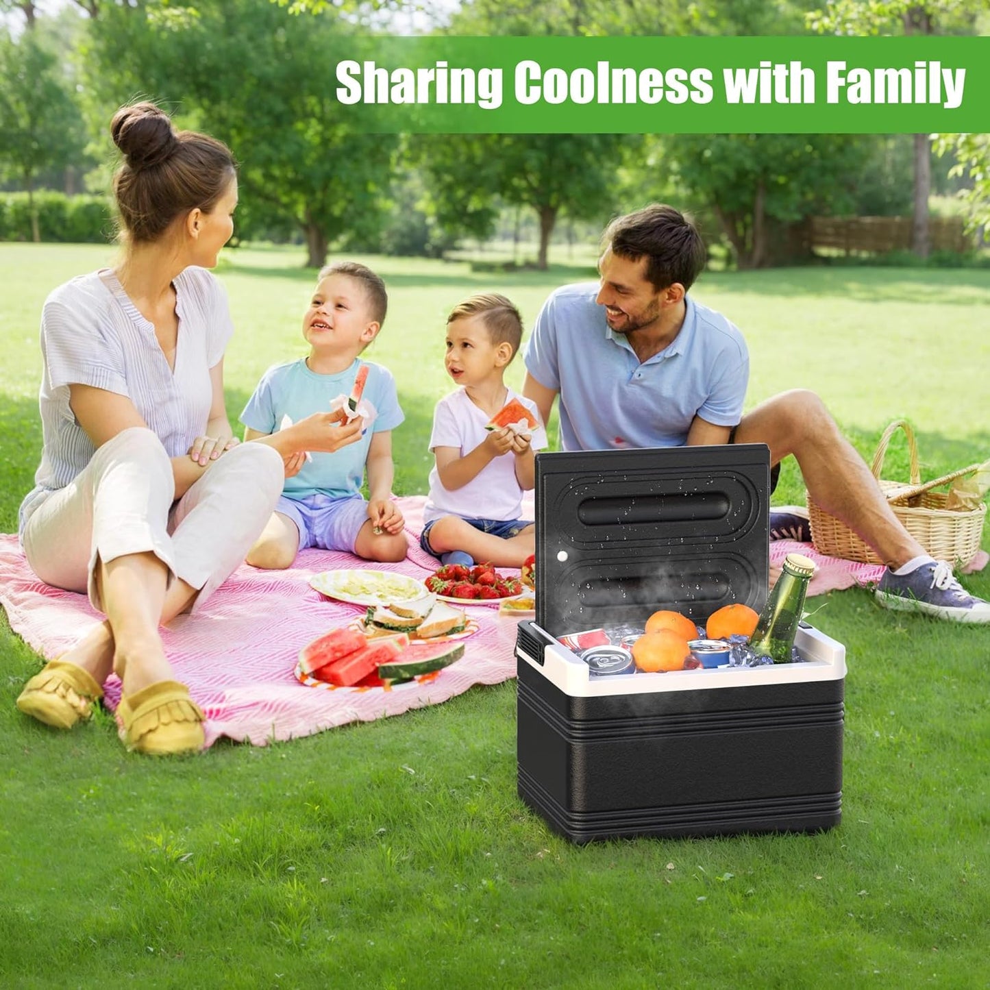 10L0L Golf Cart Cooler with Mounting Bracket Kit Caddy Fits Yamaha Club Car and EZGO, Portable 48H Cooling Golf Cart Ice Chest 102588101 103886801