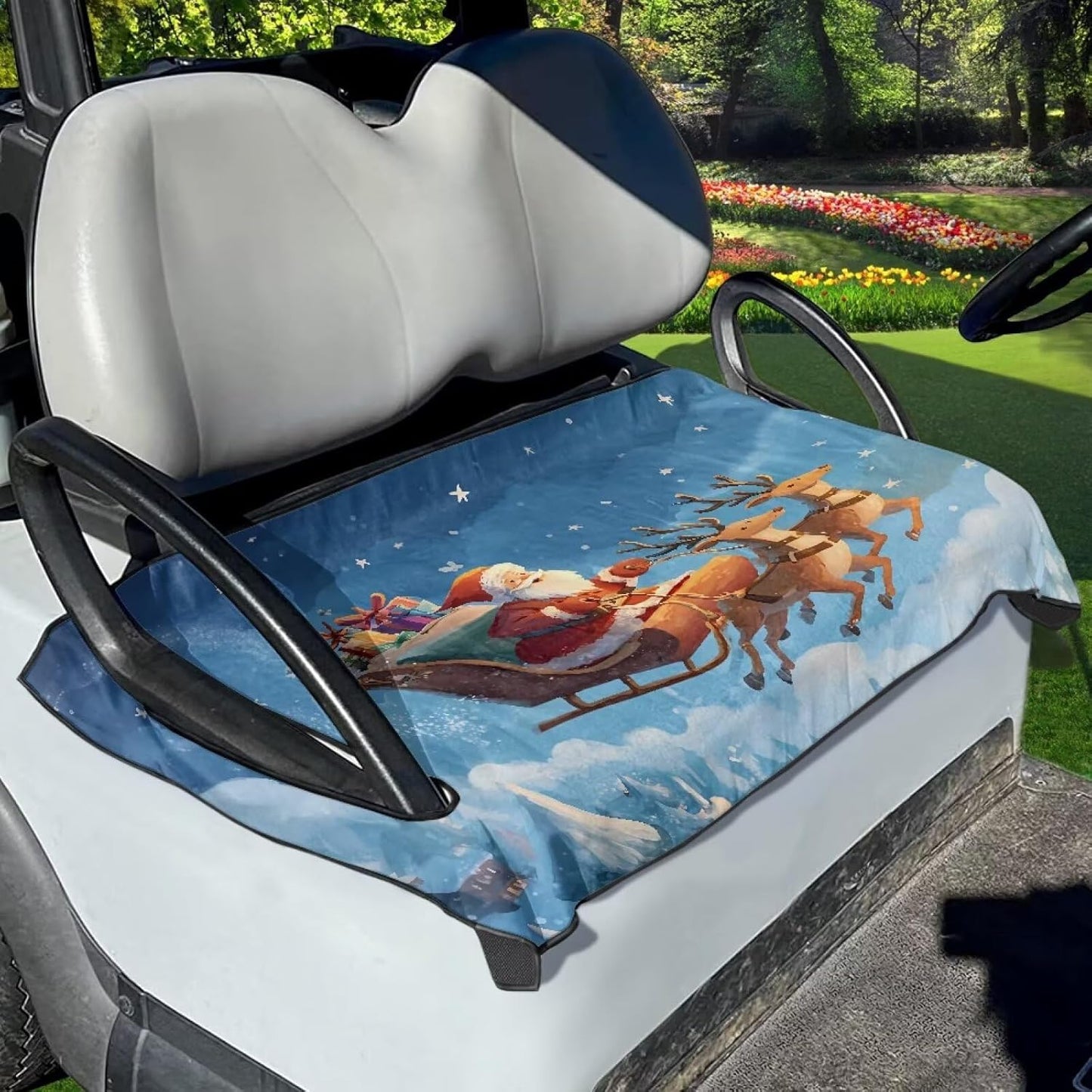 Golf Cart Accessories Anti-hot Golf Cart 50 X 30.9 Inches Seat Cushion Golf Seat Cushion Cover Towel Blanket Fits for Golf Club Cars