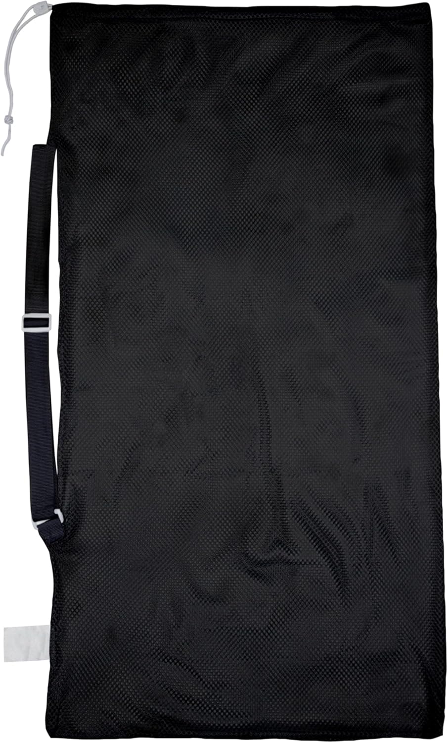 Champion Sports Mesh Equipment Bag – Heavy-Duty Nylon Drawstring Bag with Lock & ID Tag, Breathable Storage Sack for Balls, Swim Gear, Laundry & Toys, Multiple Sizes & Colors