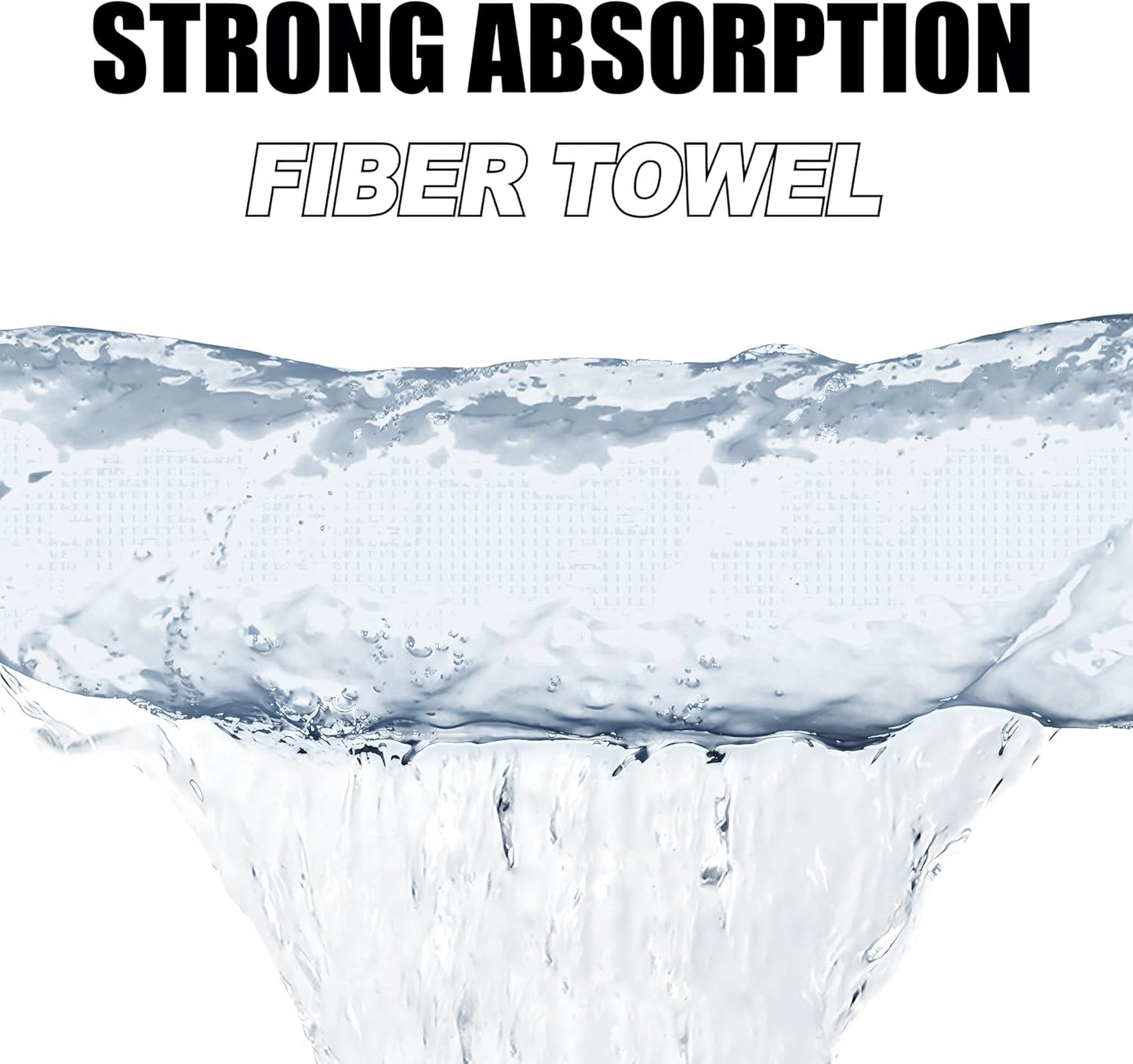 Magnetic Golf Towel with Clip, Microfiber Waffle Design - Industrial Strength Magnet for Strong Hold to Golf Bags, Carts & Clubs - White