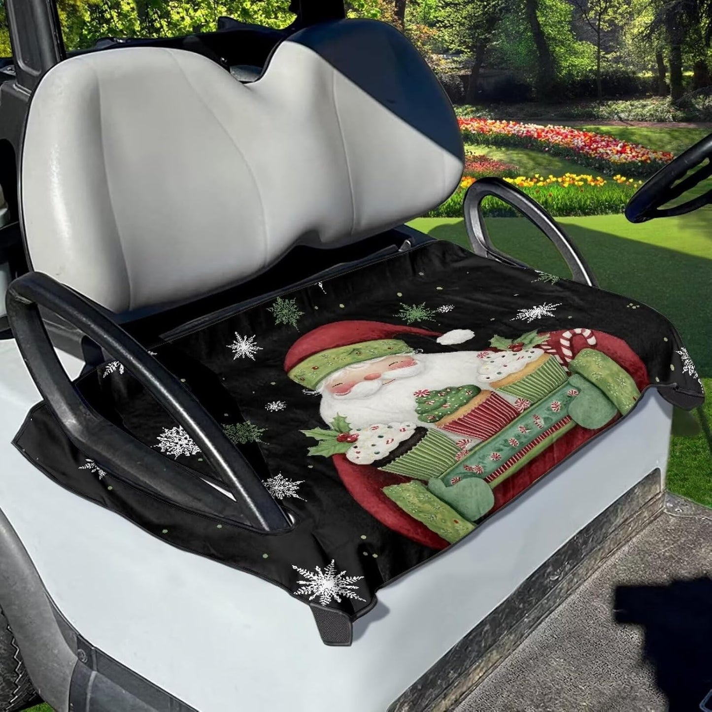 Golf Cart Accessories Anti-hot Golf Cart 50 X 30.9 Inches Seat Cushion Golf Seat Cushion Cover Towel Blanket Fits for Golf Club Cars