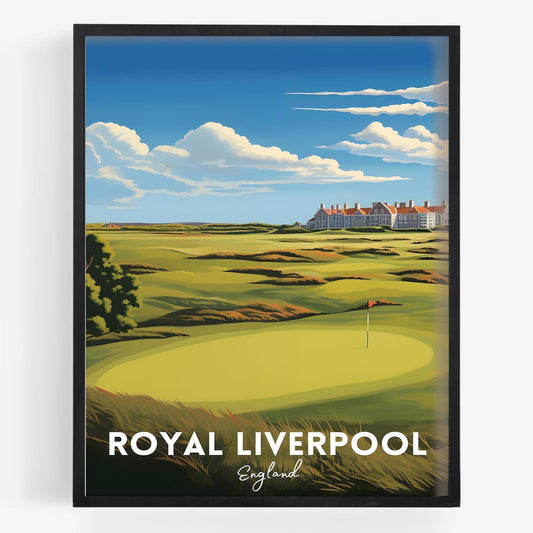 Golf Course Premium Giclee Fine Art Prints - Augusta, Pebble Beach, Pinehurst, Golf Course Posters, Golf Wall Art, Aesthetic Poster for Home Office Decor, Ready to Frame