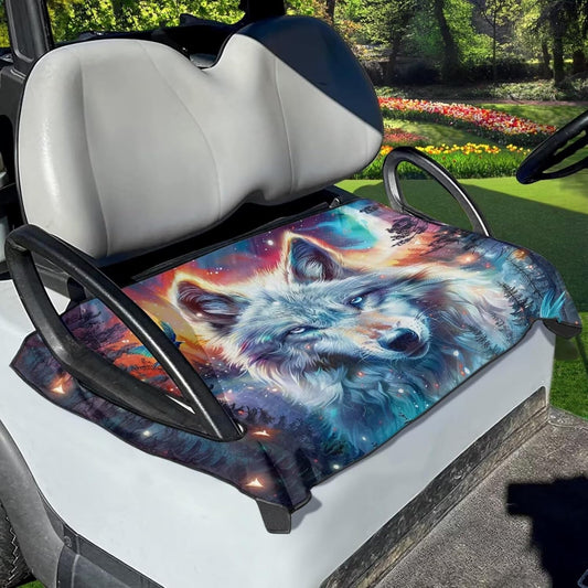 Golf Cart Accessories Anti-hot Golf Cart 50 X 30.9 Inches Seat Cushion Golf Seat Cushion Cover Towel Blanket Fits for Golf Club Cars