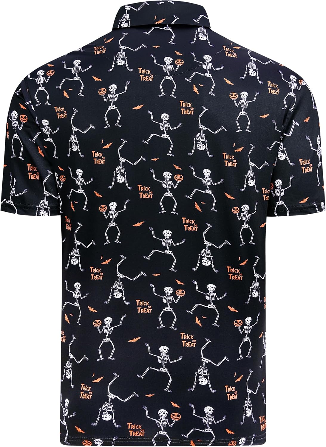 Alex Vando Mens Hawaiian Golf Shirt Moisture Wicking Digital Print Golf Shirts for Men