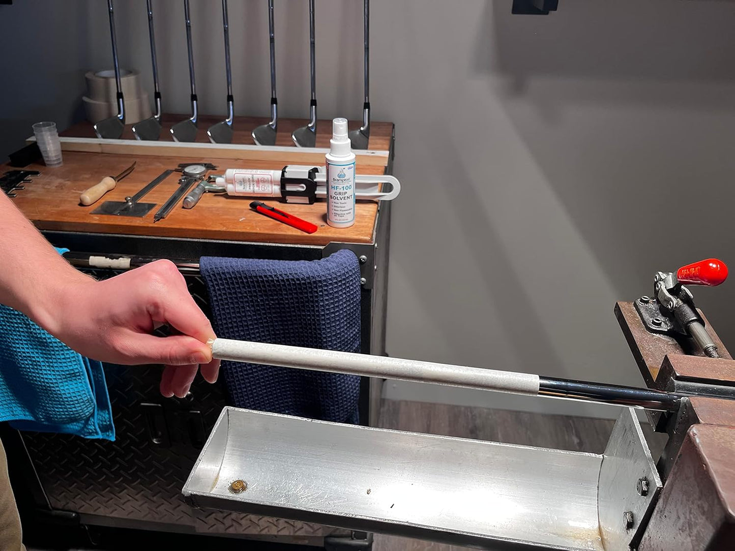 Brampton Premium Golf Grip Tape - 2" x 10" Solvent Activated Adhesive Strips for Golf Club Regripping