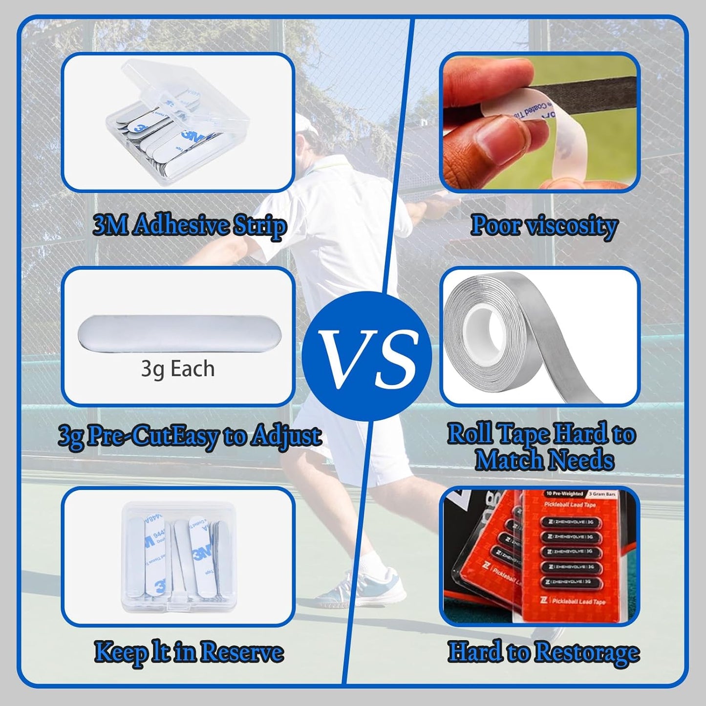 Golf Weighted Lead Tape 30pcs Adhesive Lead Tape Add Swing Weight for Golf Club Iron Putter Tennis Racket Adjust Weight