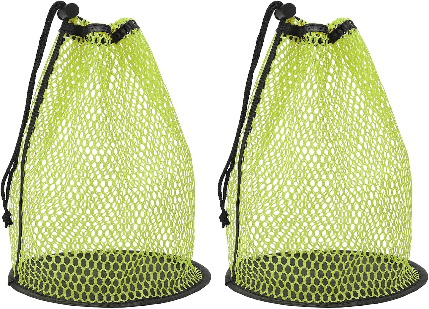 Golf Ball Storage Bag Nylon Mesh Golf Pouch with Adjustable Drawstring Closure for Balls Outdoor Sports Supplies