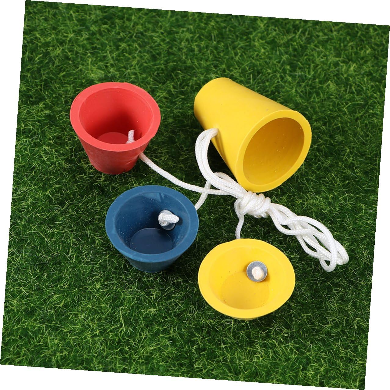 16Pcs Rubber Golf Tees with Ball Holder Bases Replaceable Golf Tee Holders for Driving Range and Outdoor Practice Lightweight Portable Mixed Colors
