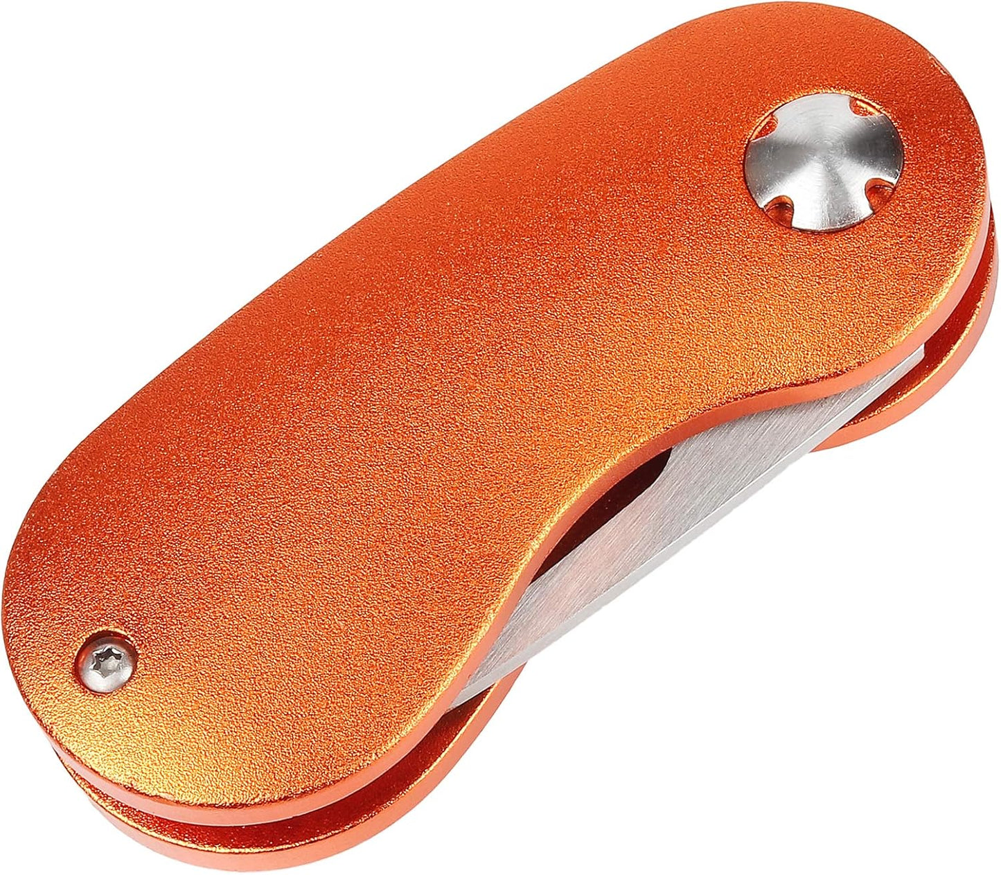 Mile High Life Golf Divot Repair Tool, All Metal Foldable Divot Tool with Pop-up Button & Magnetic Ball Marker