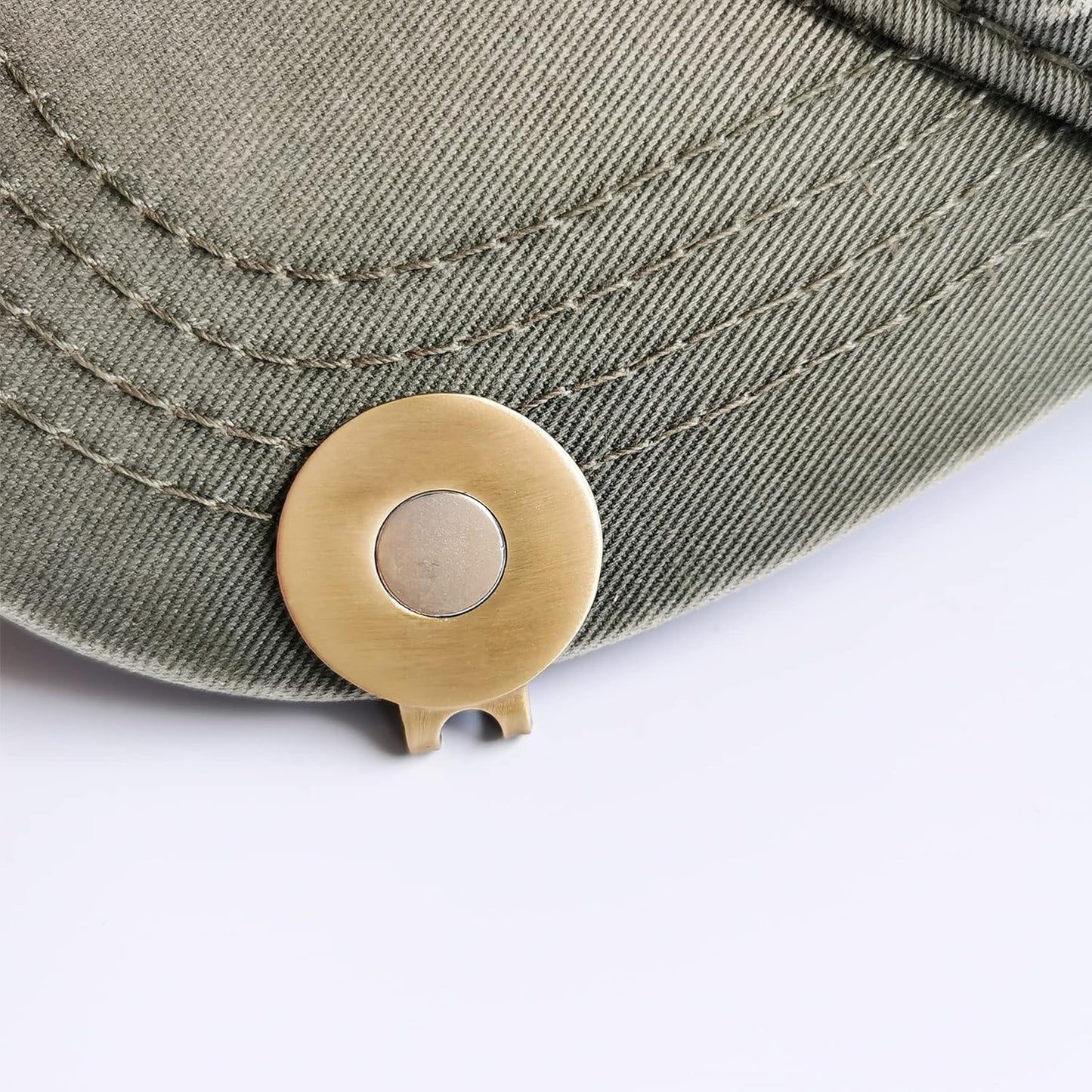 Magnetic Golf Hat Clips Ball Marker Holder for Golf Gloves Hats Bags Caps Visor Belt