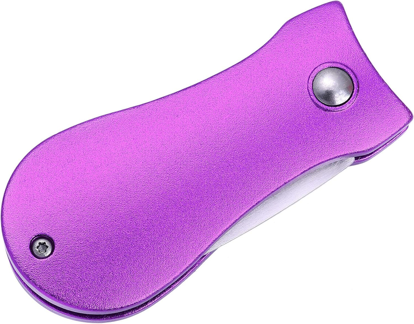 Mile High Life Golf Divot Repair Tool, All Metal Foldable Divot Tool with Pop-up Button & Magnetic Ball Marker