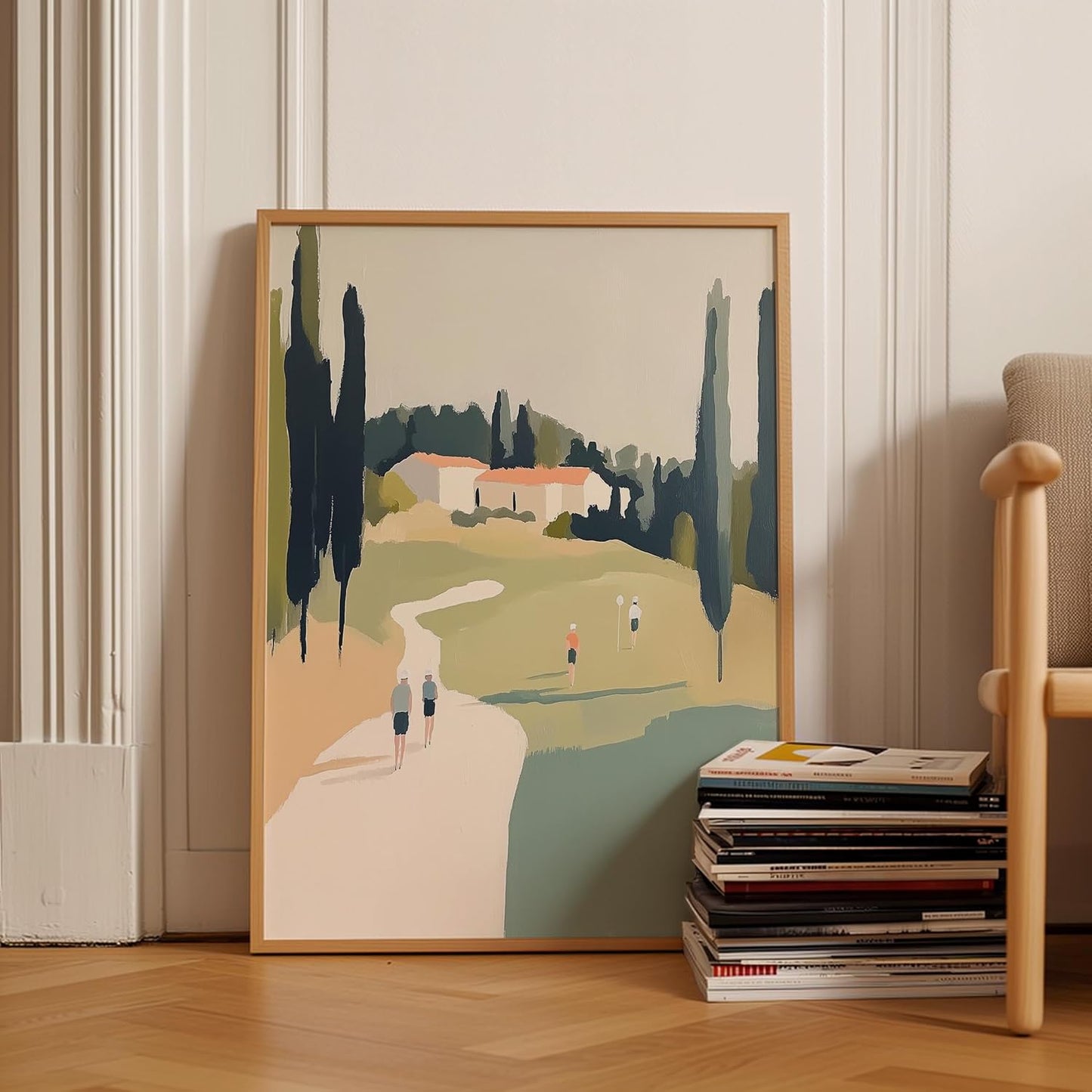 Golf Impressionist Art Print Posters - Premium Giclee Fine Art Prints - Sporty and Sophisticated Home Decor Posters, Golfer Art Prints for Home and Office Decor - Vintage Aesthetic, Ready to Frame