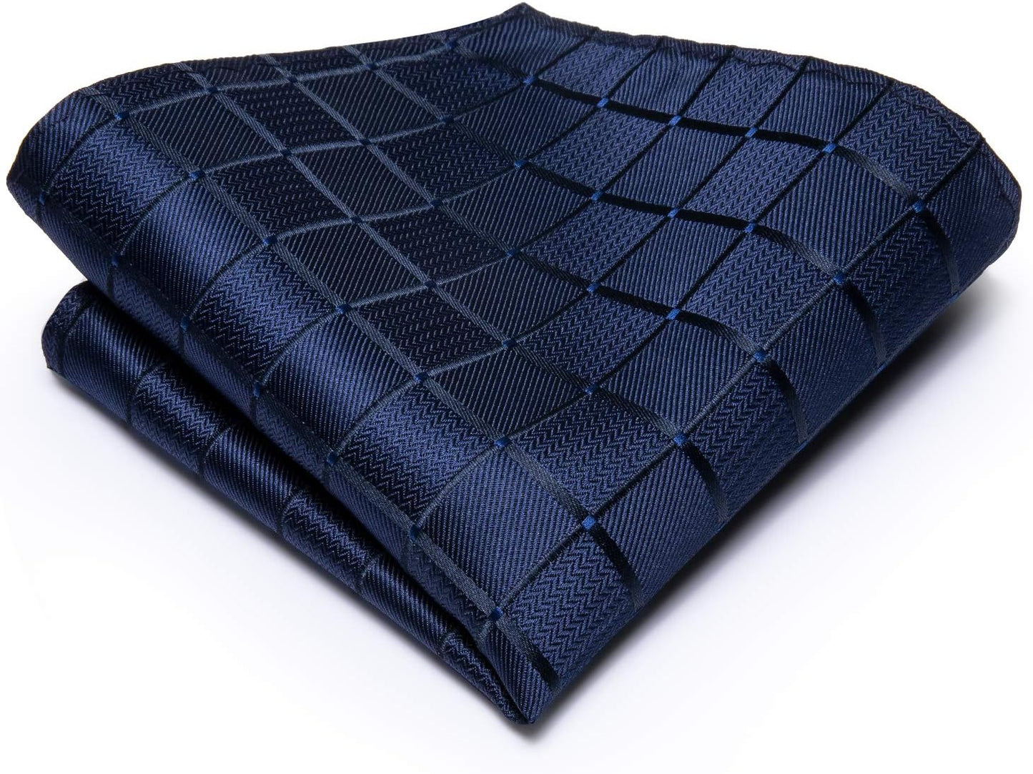 Hi-Tie Men 63inches Tie Set Extra Long Necktie Paisley Tie Pocket Suqare Cufflinks Big and Tall Men Tie