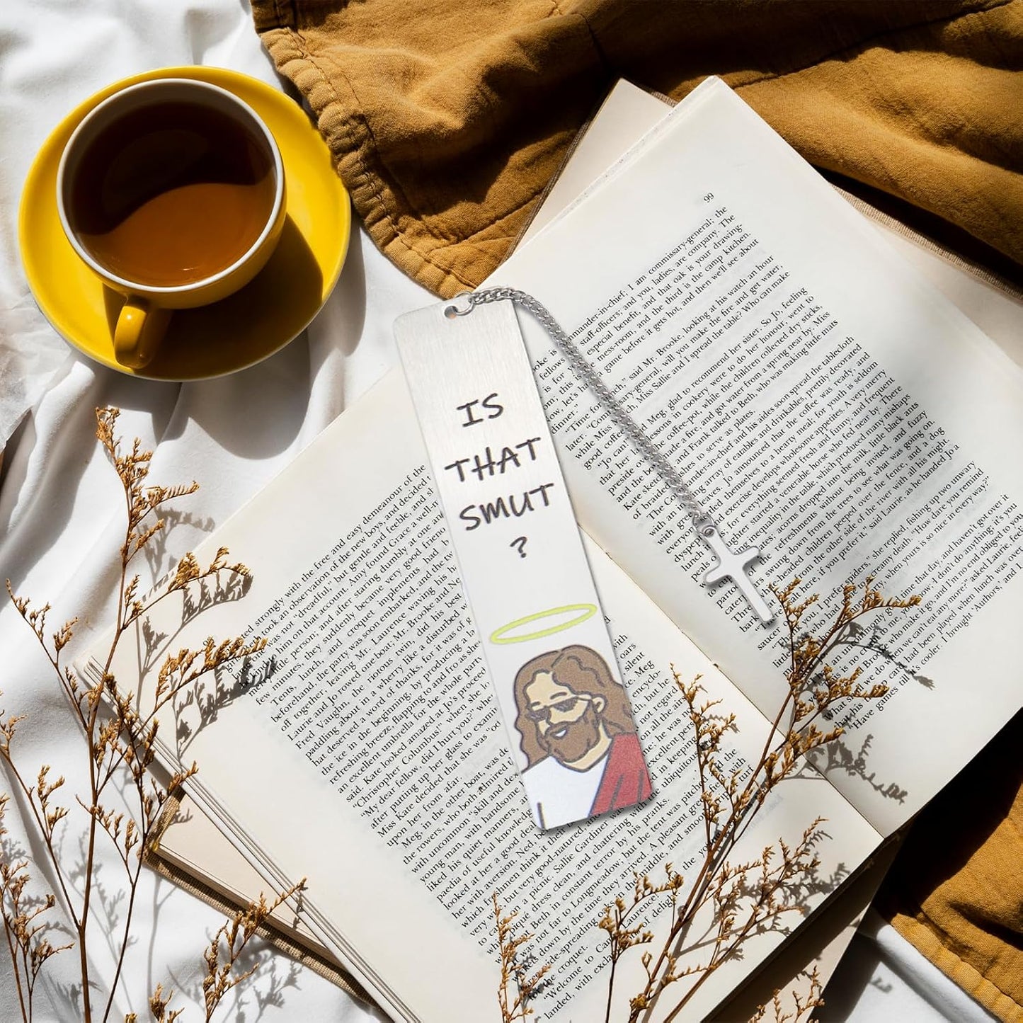 Funny Bookmarks for Women, Book Accessories for Reading Lovers Men Writers Friends Teachers Coworker Family Teens Boys Girls, Inspirational Reading Gifts for Christmas New Year Birthday Graduation