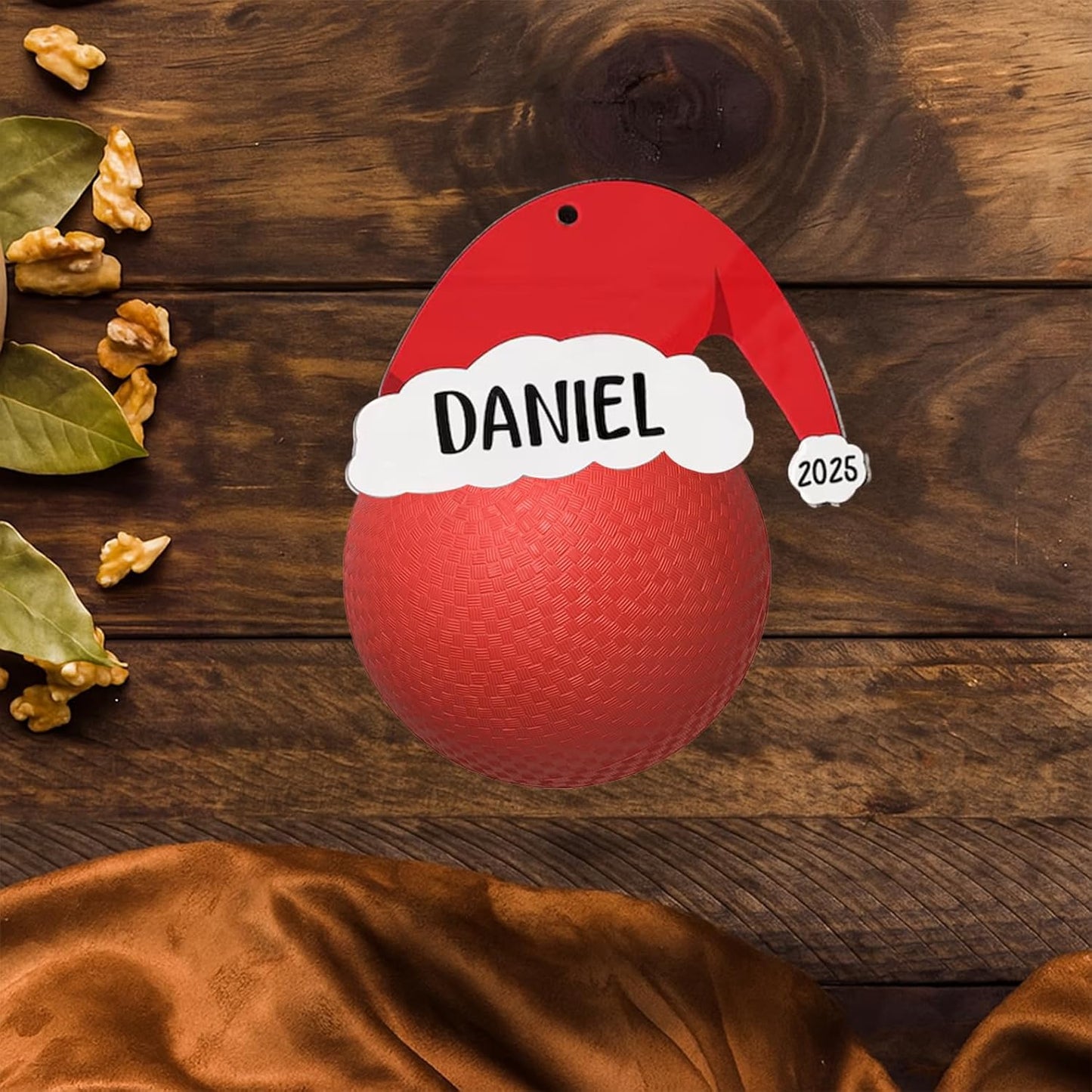 Personalized Kickball Christmas Ornament 2025, Custom Kickball Ball Ornaments with Name, Team Ornament, Custom Coach Gifts, Christmas Tree Decorations, Gifts for Sports Lovers Boys, Xmas Gift 2025