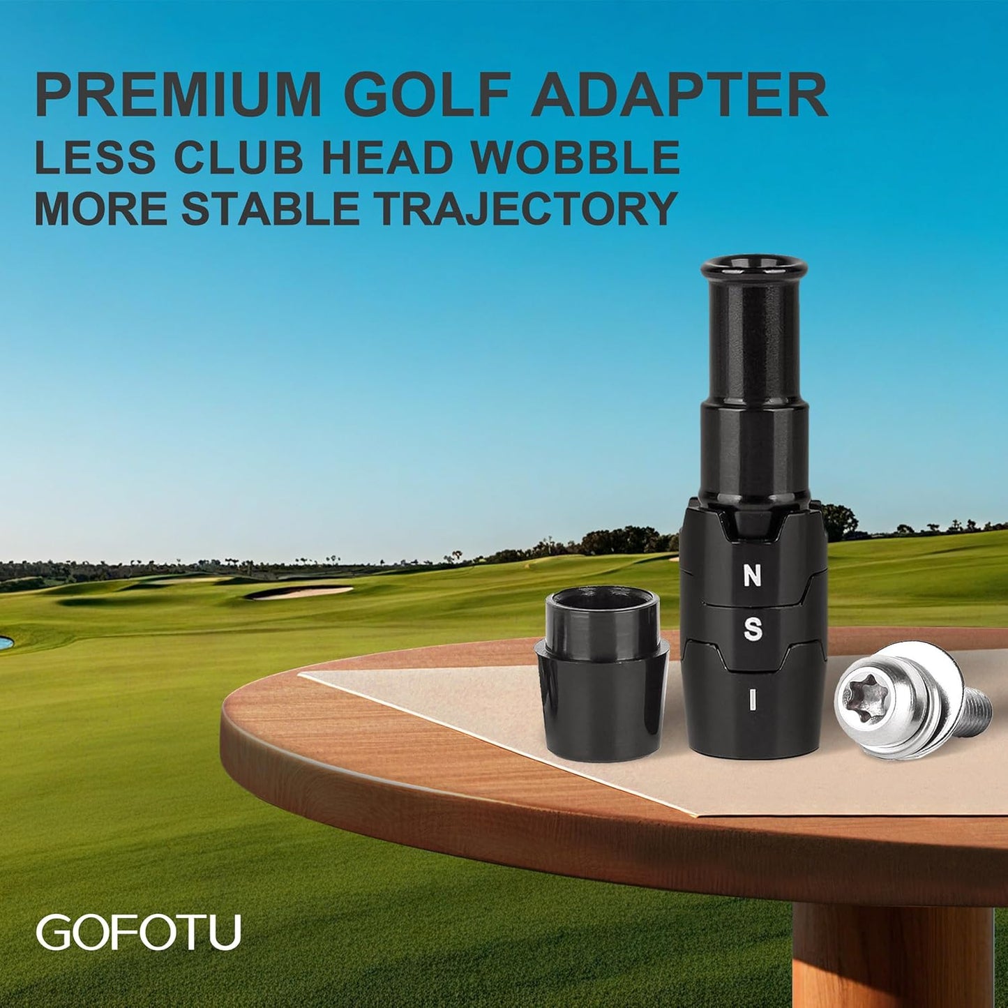 Golf .335 Golf Adapter Sleeve Shaft Compatible with Callaway Elyte, Ai Smoke Series Drivers, Paradym, Epic, Rogue ST, Great Big Bertha, MAVRIK Series,16/815/814 XR Drivers