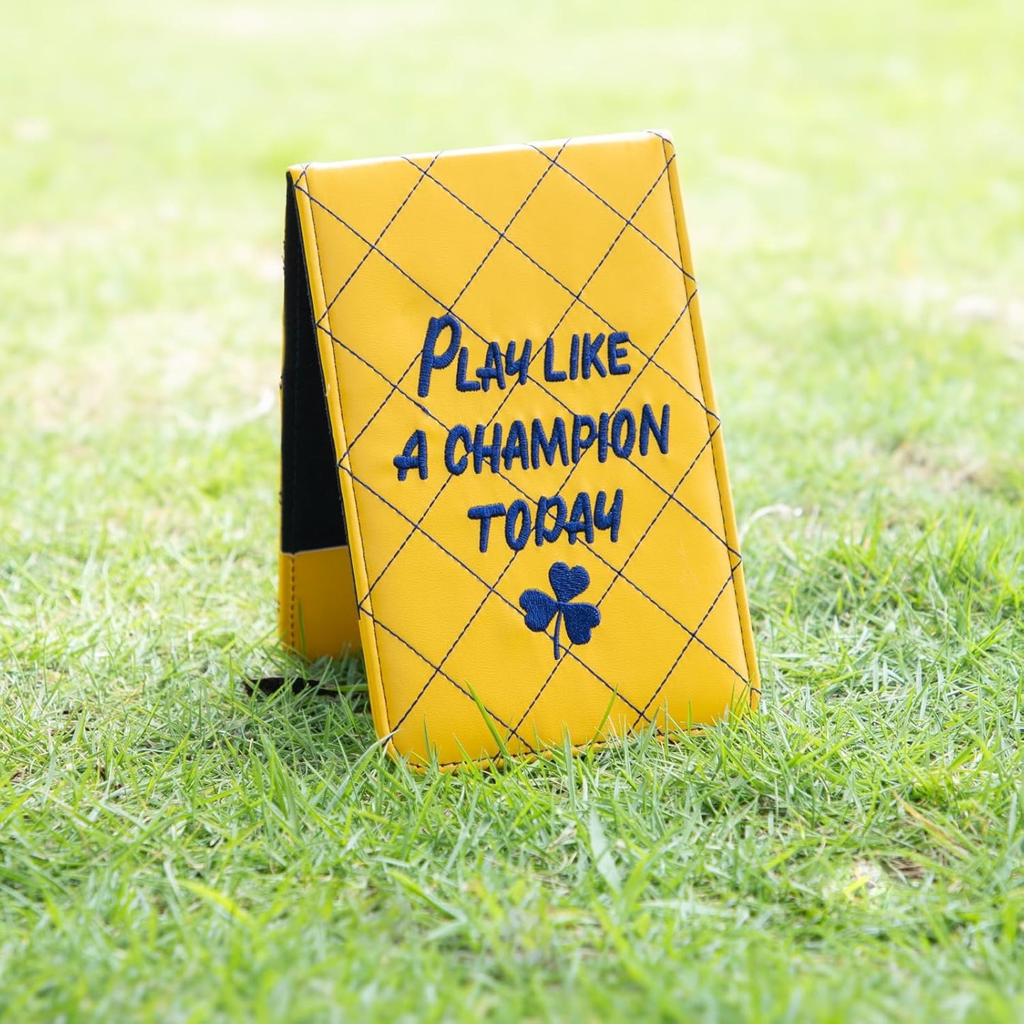 Golf Scorecard & Yardage Book Holder Cover Quality Leather Golf Scorecard Holder 4.5 × 7 inches Golf Accessories