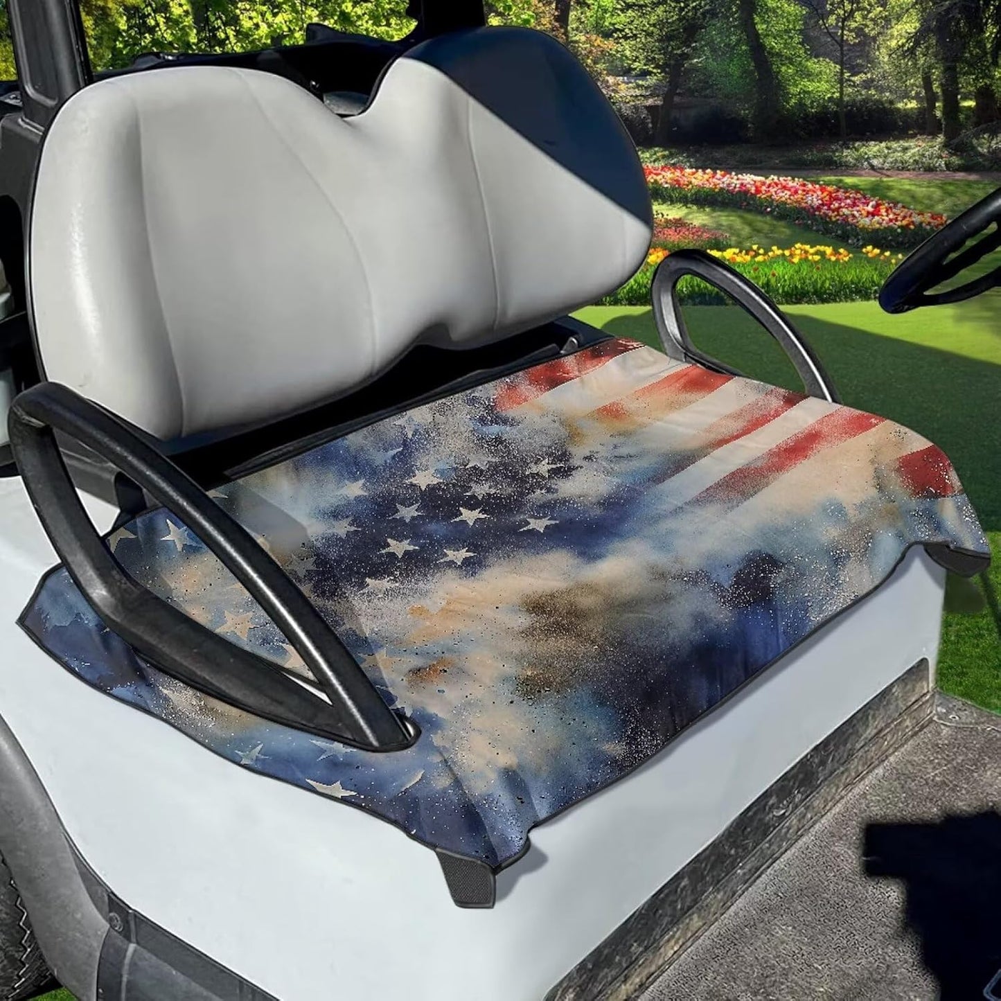 Golf Cart Accessories Anti-hot Golf Cart 50 X 30.9 Inches Seat Cushion Golf Seat Cushion Cover Towel Blanket Fits for Golf Club Cars