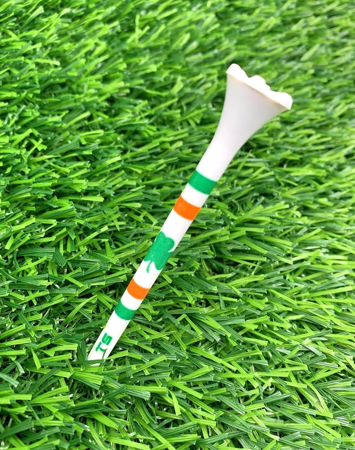 TRUESTRIKE Premium USA Golf Tees – 3¼" or 2¾" Durable Plastic Performance Tees (100 Pack) – Made in USA – Bulk Value Pack