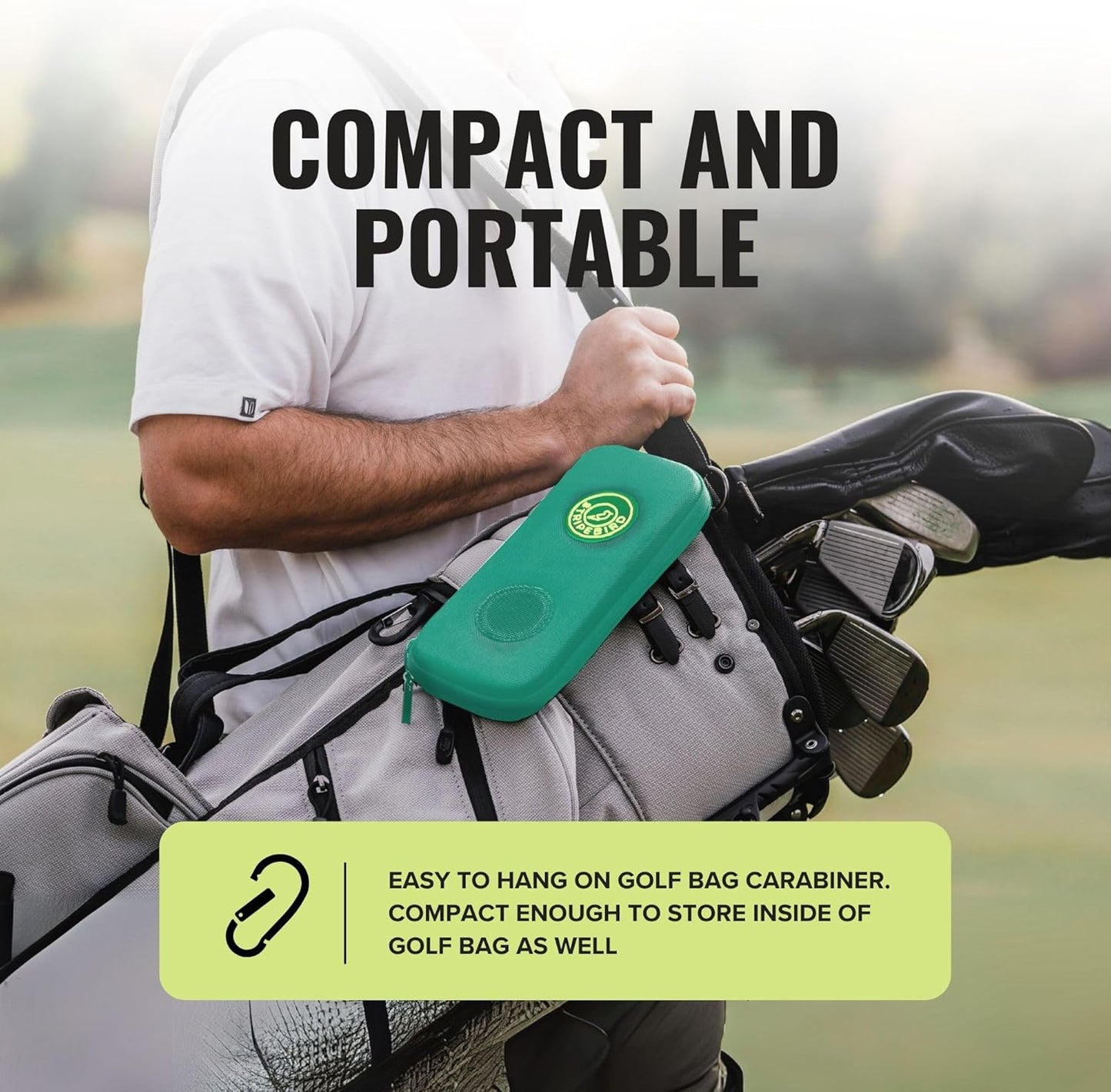 Stripebird - Original Performance Golf Glove Holder - Protect and Keep Gloves Dry - Moisture Free Storage Organizer Case