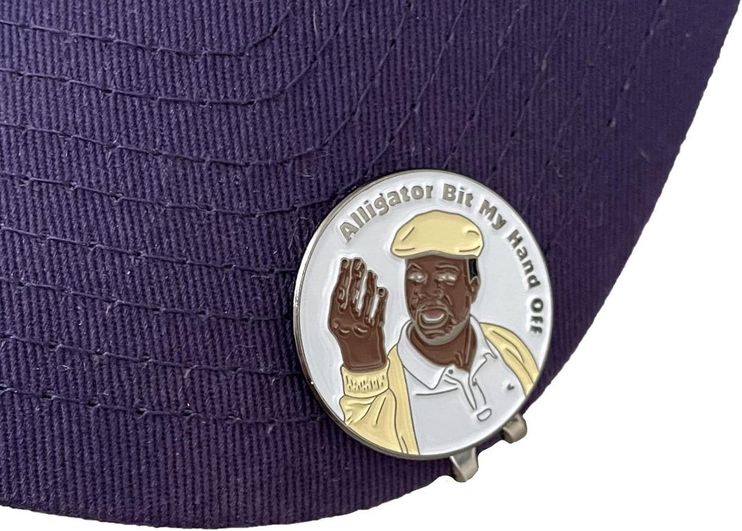 Balanced Co. Funny Golf Hat Clip with Enamel Magnetic Ball Marker