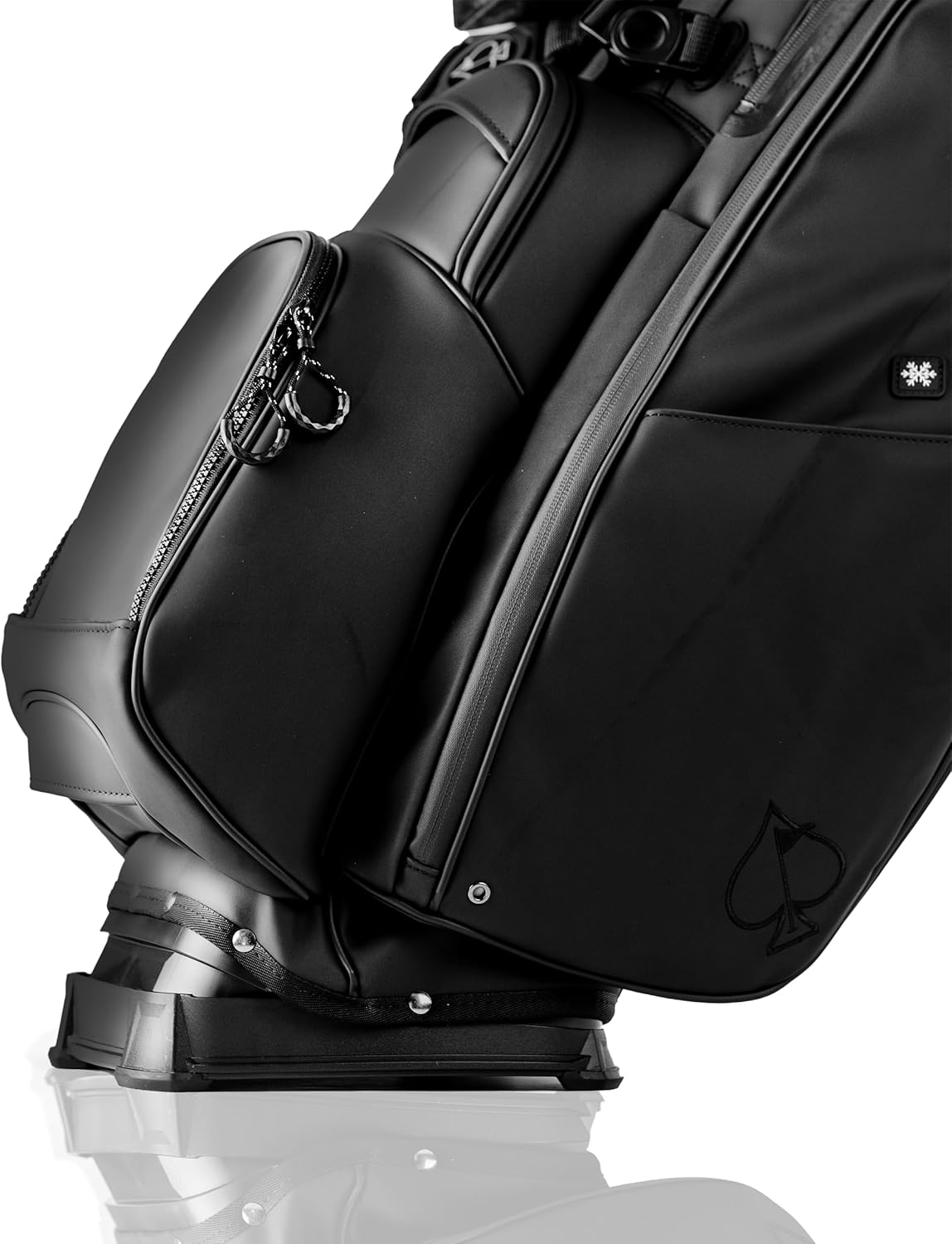 Pins & Aces Player Preferred Golf Bag - Premium Design, Lightweight Golf Bag with Stand - Velvet-Lined 5-Way Club Divider System