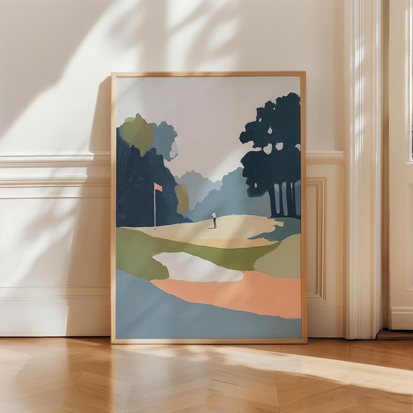 Golf Impressionist Art Print Posters - Premium Giclee Fine Art Prints - Sporty and Sophisticated Home Decor Posters, Golfer Art Prints for Home and Office Decor - Vintage Aesthetic, Ready to Frame