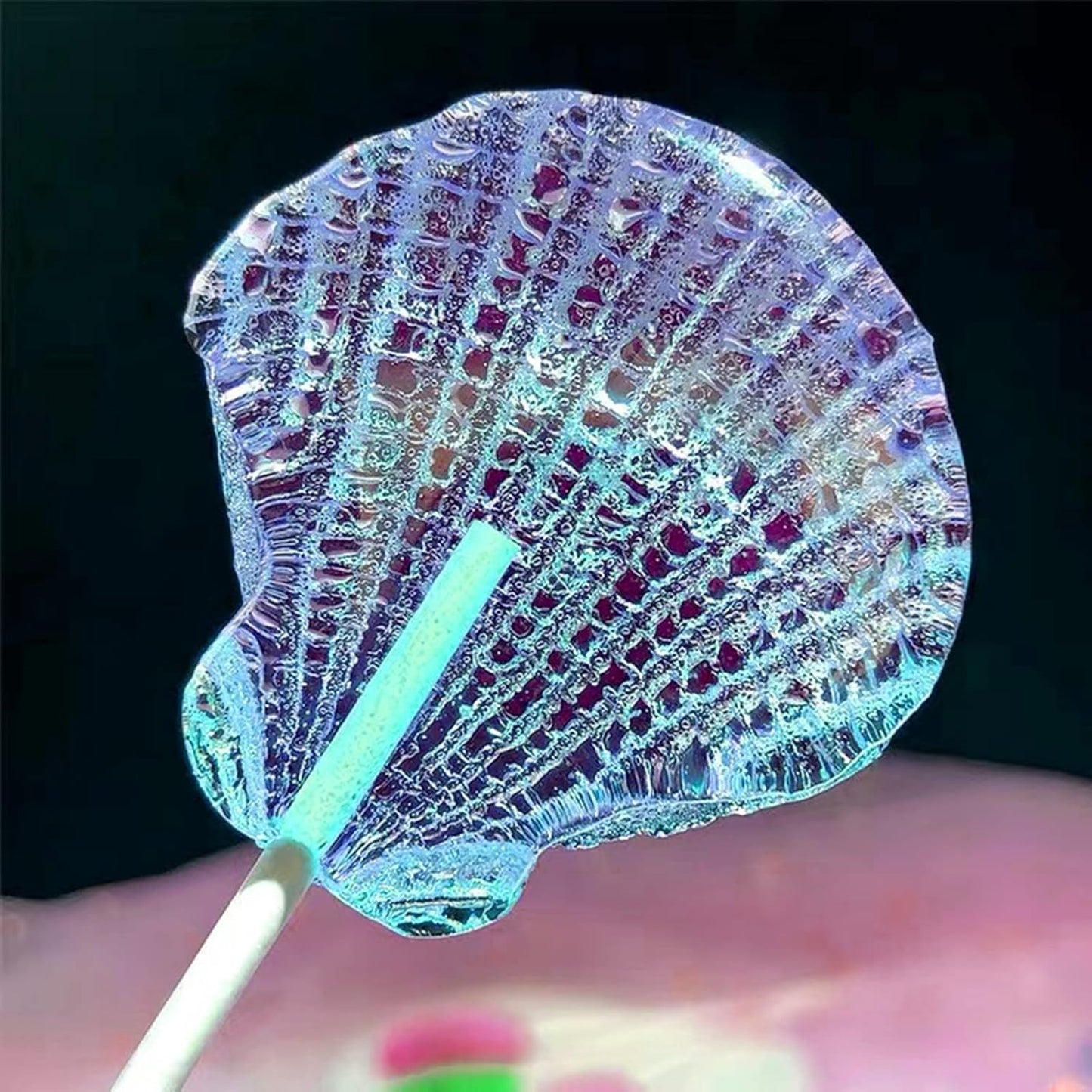 5 Pcs Seashell Silicone Mold Cake Fondant Silicone Mold Seashell Conch Baking Molds for DIY Cake Decoration Chocolate Candy Polymer Clay Crafting Projects