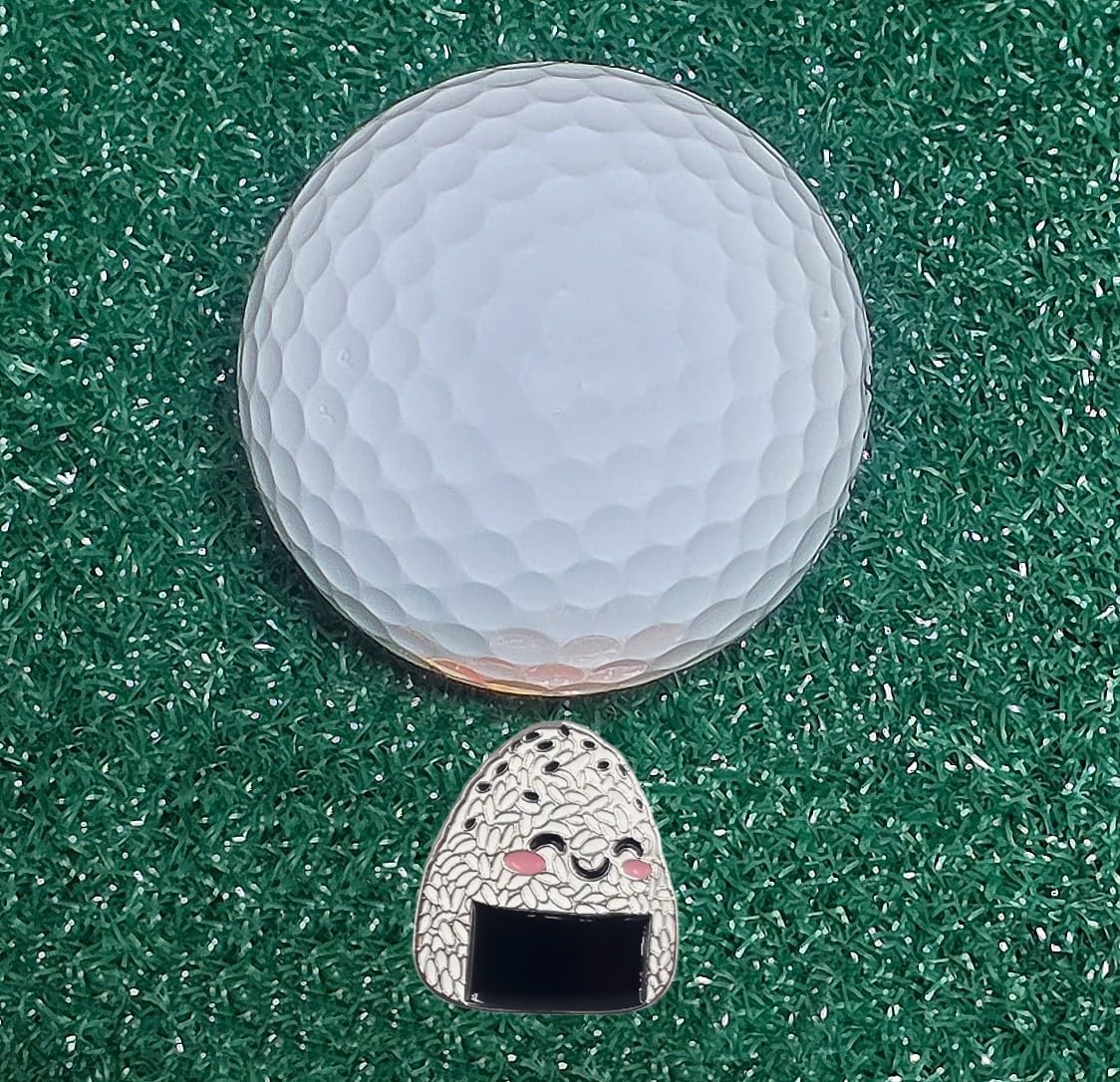 Funny & Unique Golf Ball Markers with Hat Clip – Food & Fun Icons – Perfect Golf Accessories & Gifts