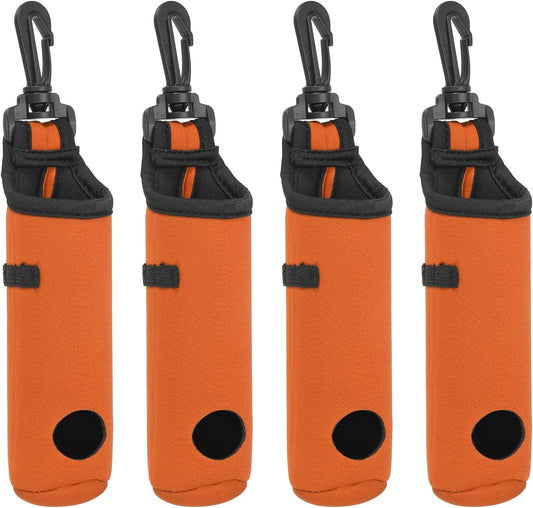 PATIKIL Golf Ball Carry Bag Golf Tee Holder Pouch Portable Neoprene Golf Ball Holder with Clip for Men and Women