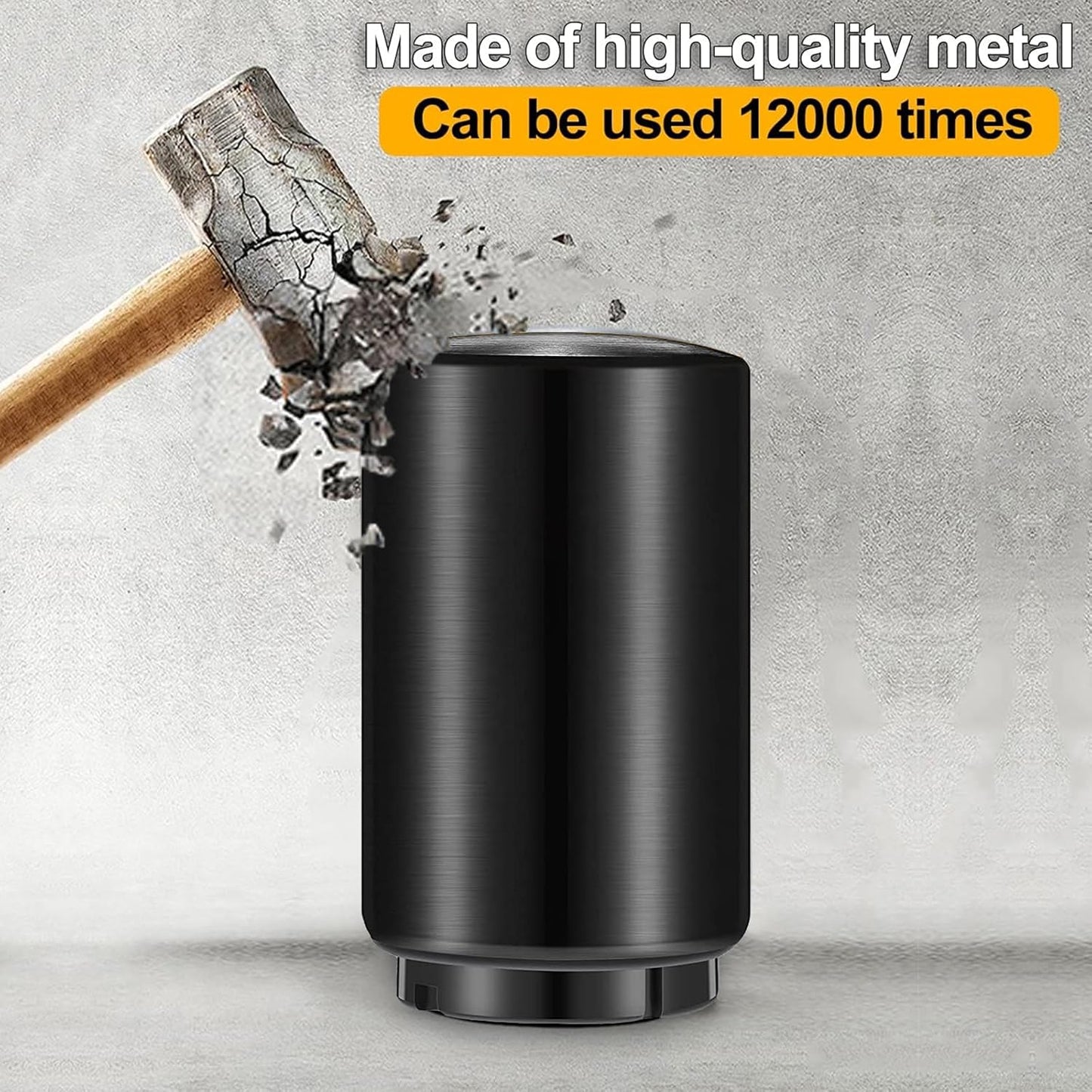 2PCS Premium Bottle Opener Destapadores de Cerveza Automatic Bottle Opener Bottle Cap Opener, Down-Pop Off Beer Bottle Openers with Magnetic Cap Catcher, Home Bars Kitchen Men Beer Gift