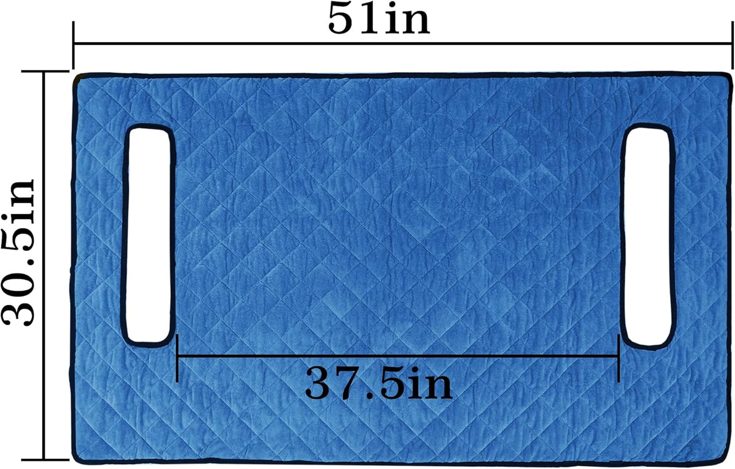 YOKYHOM Golf Cart Seat Covers, Golf Cart Seat Towel Blanket, Short Plush Surface, Soft and Comfortable, Suits EZGO, Yamaha, Club Car and Other 2-Seat Golf Carts, 51"x 30.5", Deep Blue