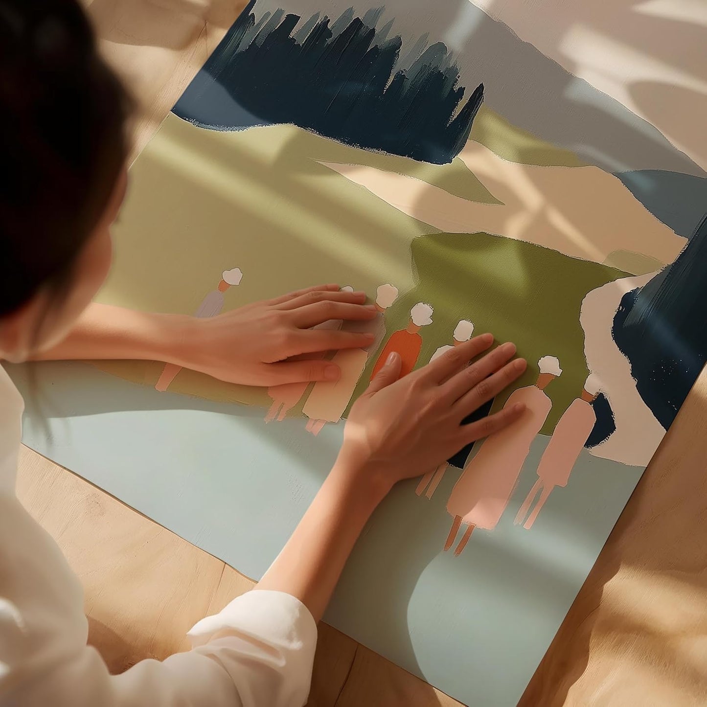 Golf Impressionist Art Print Posters - Premium Giclee Fine Art Prints - Sporty and Sophisticated Home Decor Posters, Golfer Art Prints for Home and Office Decor - Vintage Aesthetic, Ready to Frame