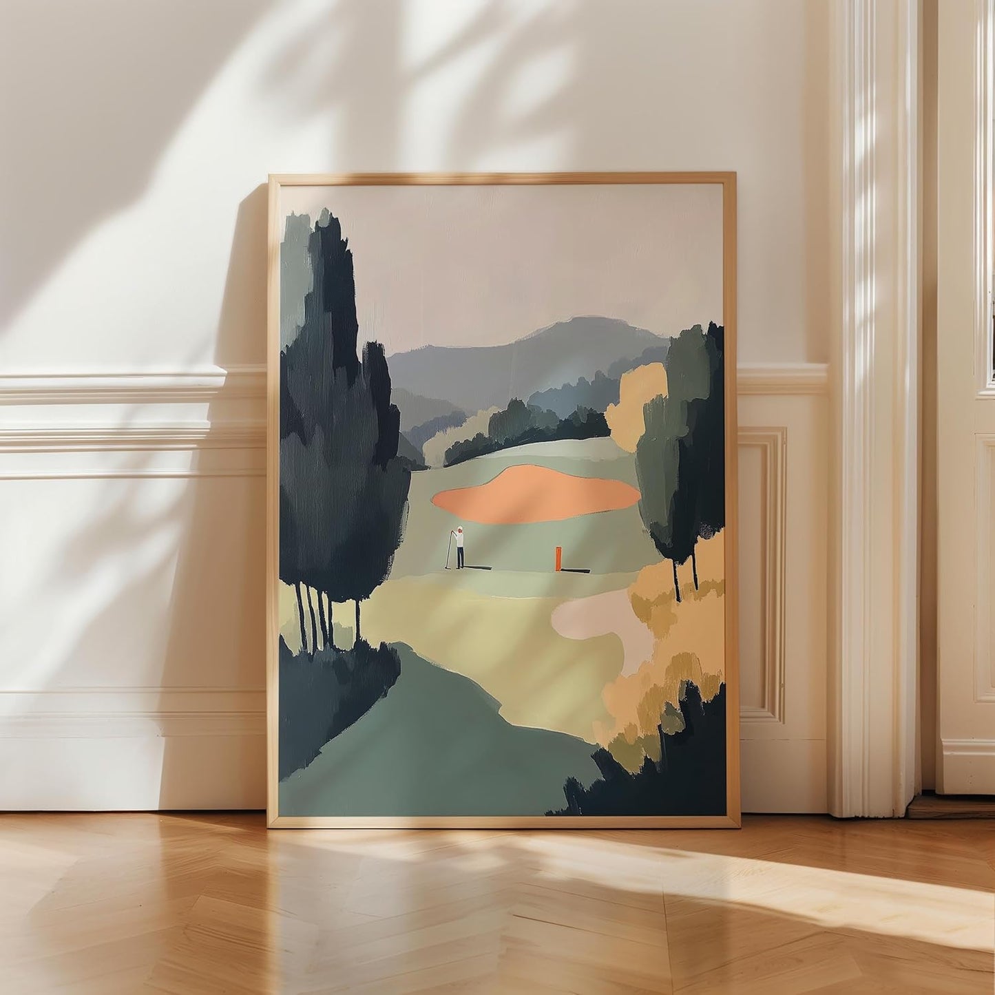 Golf Impressionist Art Print Posters - Premium Giclee Fine Art Prints - Sporty and Sophisticated Home Decor Posters, Golfer Art Prints for Home and Office Decor - Vintage Aesthetic, Ready to Frame