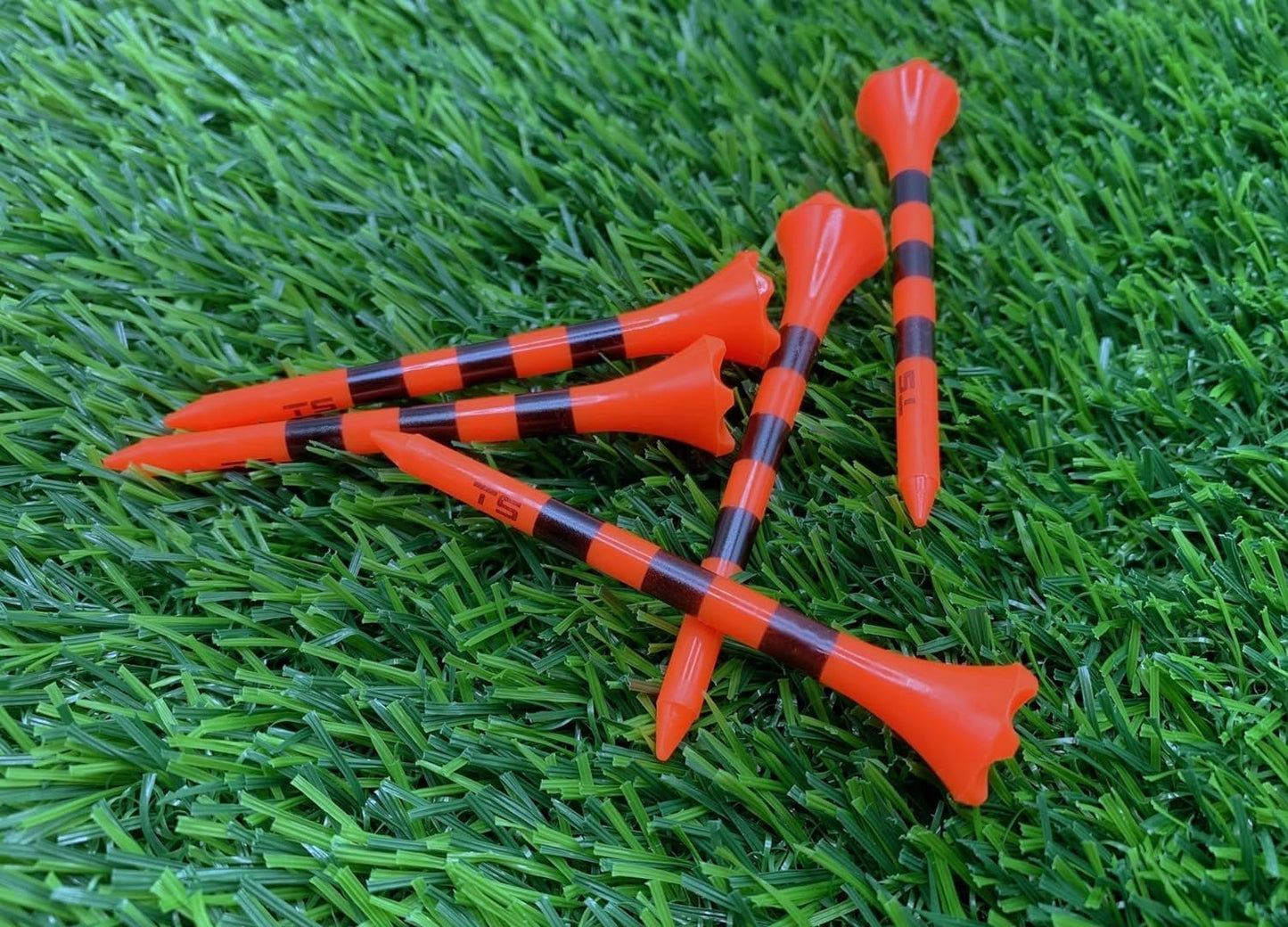 TRUESTRIKE Premium USA Golf Tees – 3¼" or 2¾" Durable Plastic Performance Tees (100 Pack) – Made in USA – Bulk Value Pack