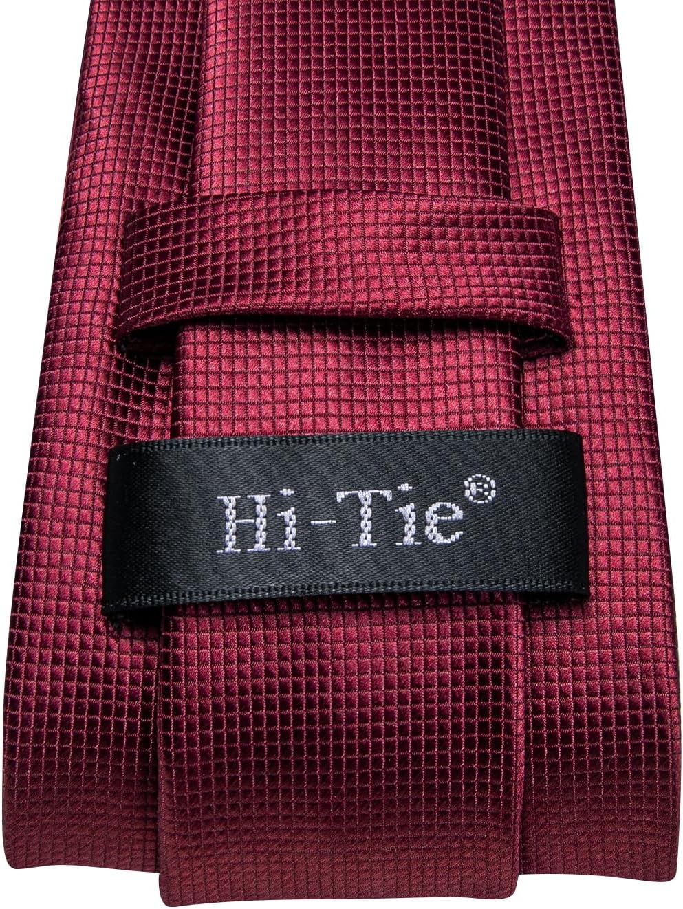 Hi-Tie Men 63inches Tie Set Extra Long Necktie Paisley Tie Pocket Suqare Cufflinks Big and Tall Men Tie