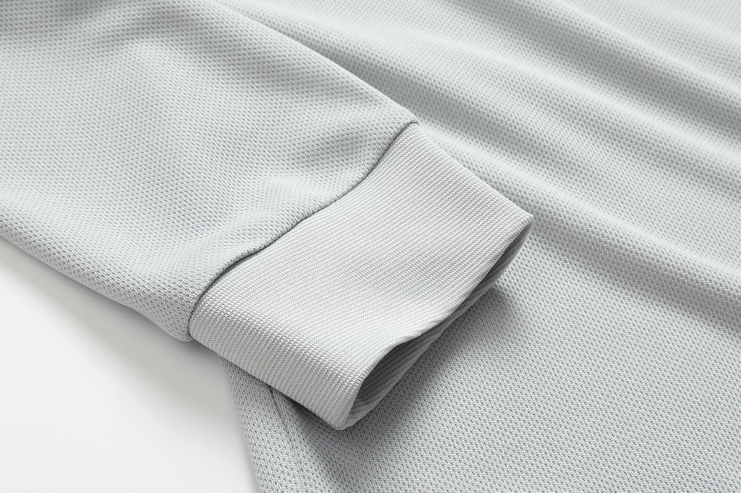 Men's Long Sleeve Polo Shirt Quick-Dry Performance Tactical Golf Shirts Regular-fit Jersey Tennis Shirt