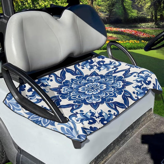 Golf Cart Accessories Anti-hot Golf Cart 50 X 30.9 Inches Seat Cushion Golf Seat Cushion Cover Towel Blanket Fits for Golf Club Cars