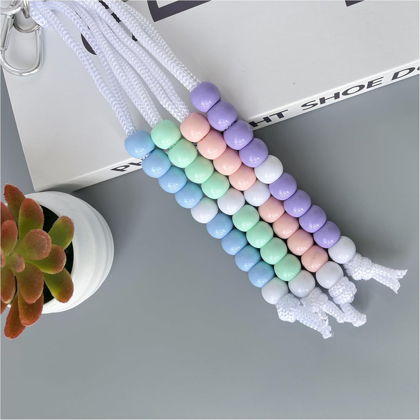 Golf Stroke Counter, 4 Pack Golf Beads Score Counter with Clip for Referee Caddy Golfer