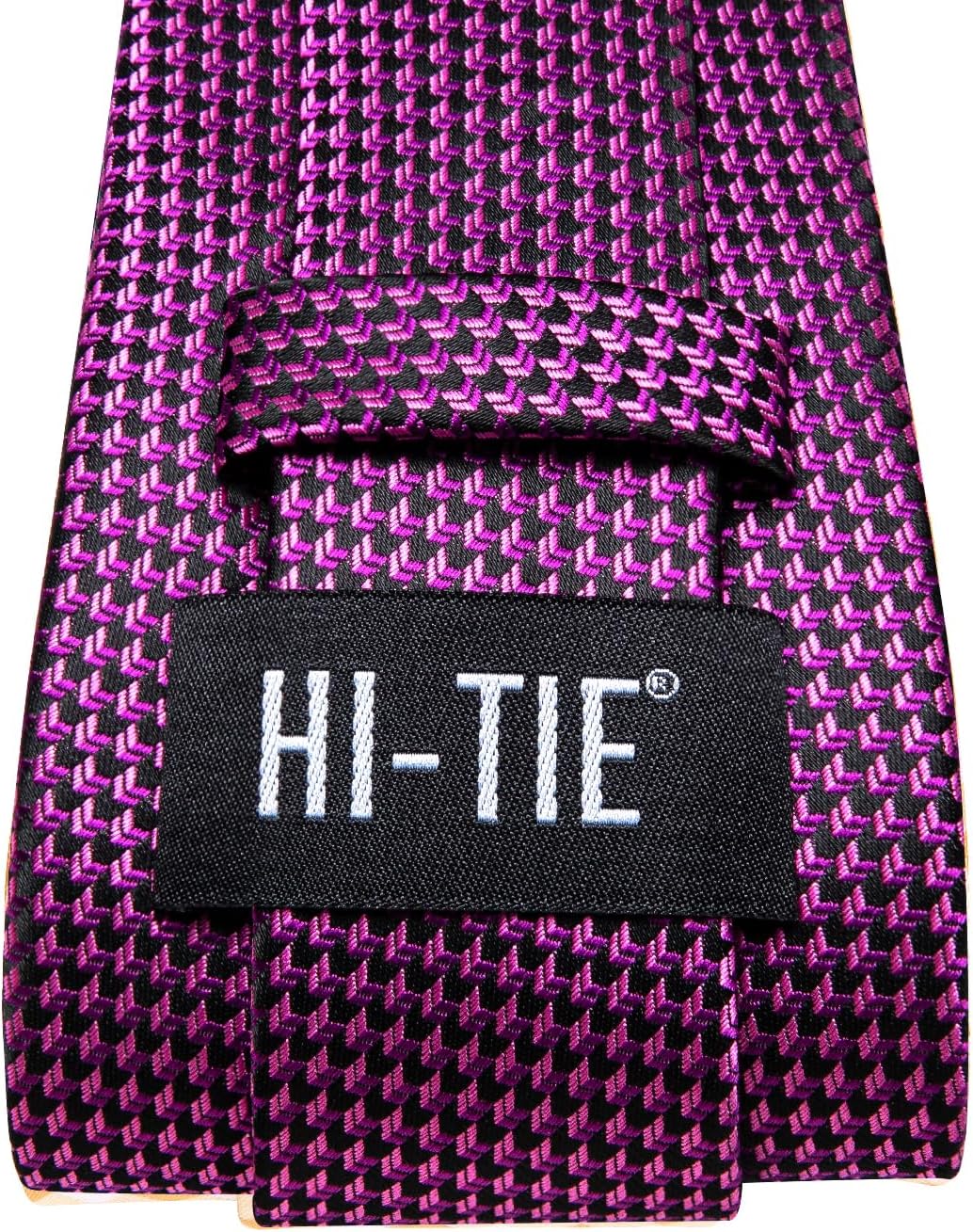 Hi-Tie Men 63inches Tie Set Extra Long Necktie Paisley Tie Pocket Suqare Cufflinks Big and Tall Men Tie