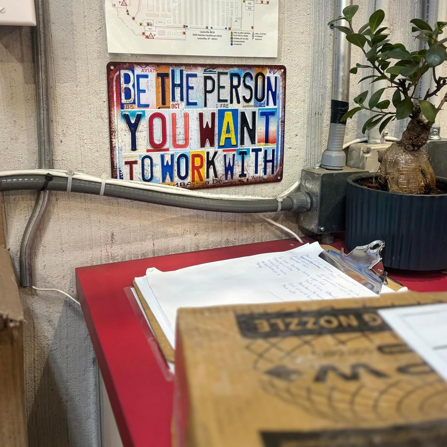 Vintage Gym Room Wall Decor Metal Sign Tin Signs Poster - Welcome To The Gym Room No Excuses Just Results