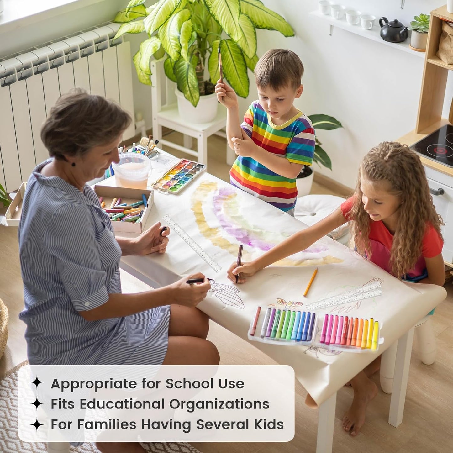 32PCS Clear Plastic Ruler 12 Inch with Centimeter and Millimeter, Transparent Metric Rulers Bulk Measuring Drawing Tool Home Office Supplies