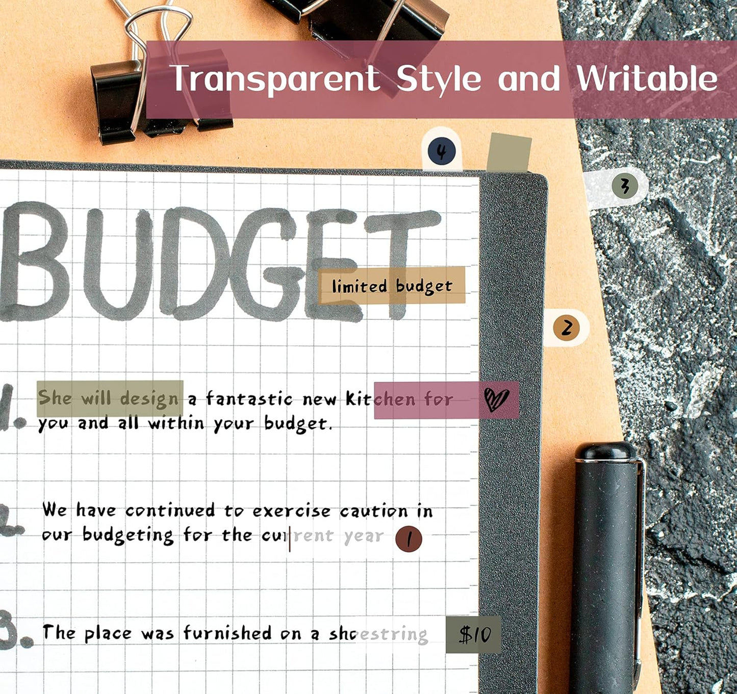 1200 pcs Sticky Tabs- Page Markers Sticky Note Tabs, Colorful Macaron Page Tabs,Writeable and Repositionable Book Tabs,Waterproof Index Tabs Adhesive Strips for Files, Notebooks