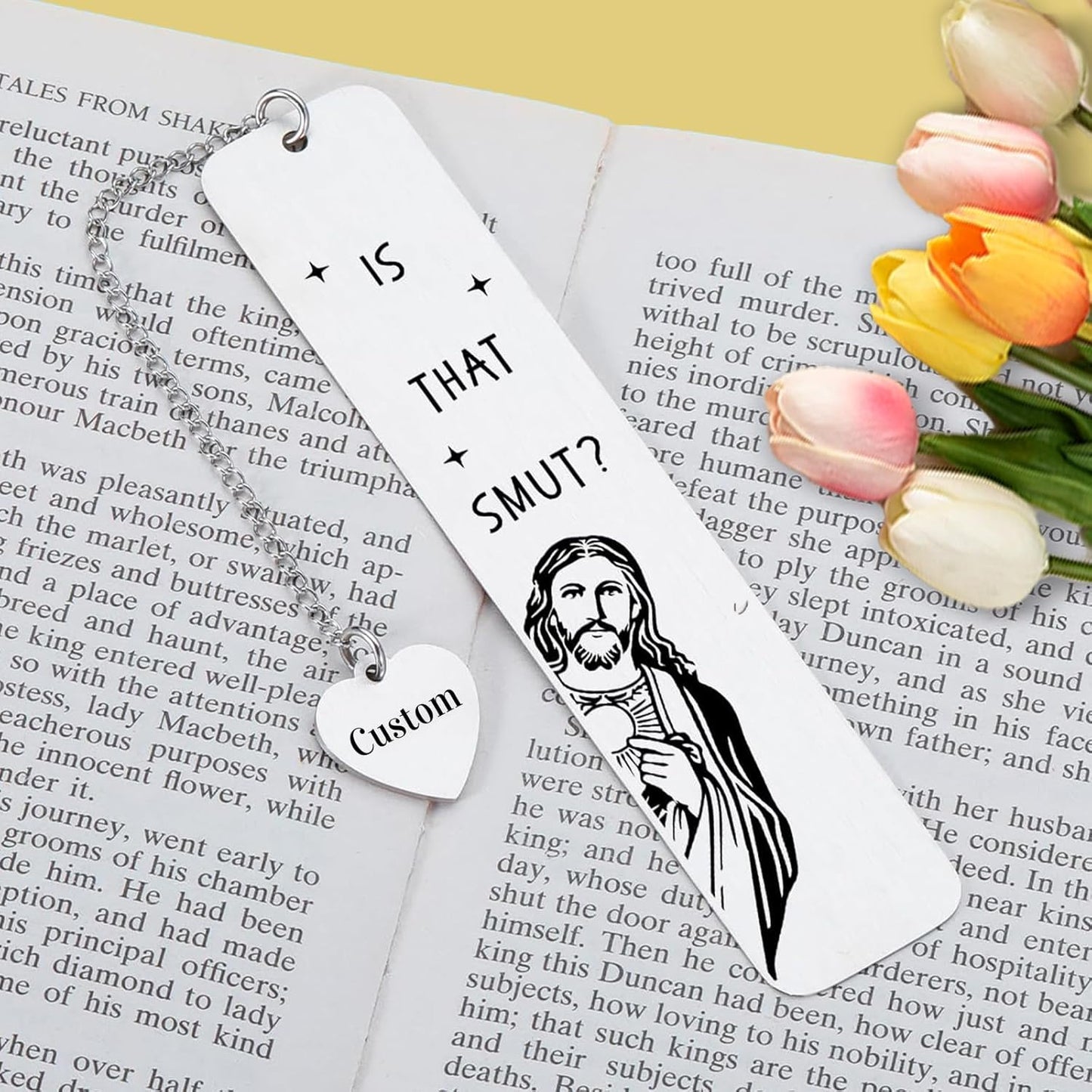 Personalized Christian Bookmarks for Women Men Book Lovers Reader Best Friend Sister Custom Bookmarks Funny Gift for Birthday Valentine's Day Graduation Christmas Wedding Gift for Her Boys Girl